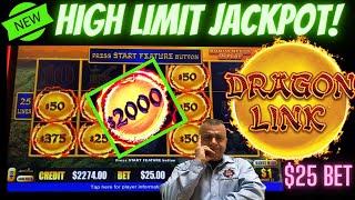⋆ Slots ⋆Watch This JACKPOT!! High Limit Dragon Link⋆ Slots ⋆!