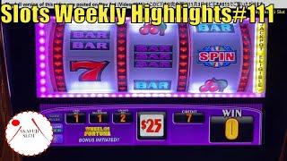 Slots Weekly Highlights#111 for You who are busy⋆ Slots ⋆ San Manuel Casino High Limit Room  赤富士スロット