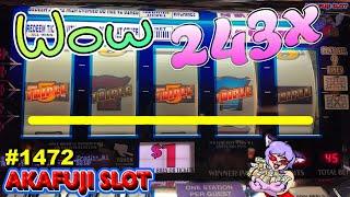 Triple Strike Slot Machine 5 Reel 9 Lines Pechanga Casino Jackpot Handpay 赤富士スロット