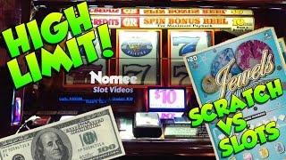 •SCRATCH TICKETS Versus HIGH LIMIT SLOTS!• SCRATCH or SPIN - Episode One!