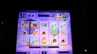 Monopoly Up Up and Away slot bonus win at Parx