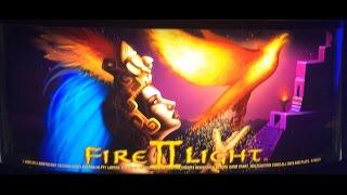 Fire Light II Slot Machine, Live Play And Bonus