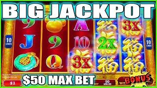 BIG JACKPOT ⋆ Slots ⋆ $50 MAX BET! Red Fortune High Limit Slot Machine
