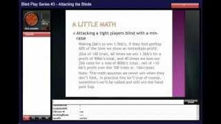 PokerSchoolOnline Live Training Video:" Attacking the Blinds" (19/01/2012) TheLangolier