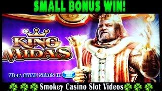 King Midas Slot Small Bonus Win - WMS