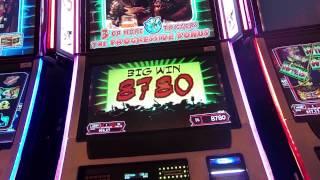 Gremlins Slot Machine Progressive Win - Minimum Bet Big Win!!!!