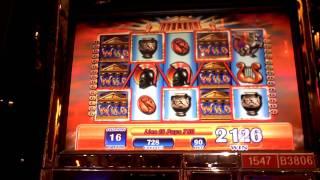 Zeus slot bonus with retrigger win at Sands Casino at Bethlehem, PA