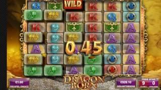 Dragon Born Slot (Big Time Gaming) - Freespin Feature - Mega Big Win