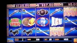 Mighty Galleons slot bonus win at Harrah's Casino in AC