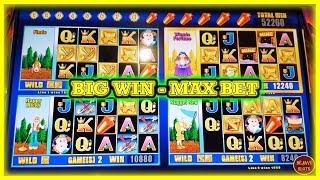 BIG WIN MAX BET | THERE'S THE GOLD SLOT MACHINE | JACKPOT STREAKS |