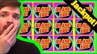 BIGGEST WIN ON YOUTUBE •on Return To Planet Loot Slot Machine W/ SDGuy1234