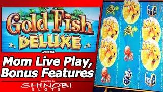 Goldfish Deluxe Slot - Mom's Long Live Play with Multiple Bonus Features