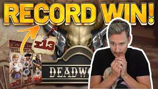 RECORD WIN! DeadWood BIG WIN - NEW Casino game from Nolimit City