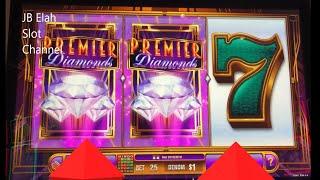 WINNER First Play Today $$$ PREMIERE DIAMONDS JB Elah Slot Channel How To YouTube Lot of Fun USA