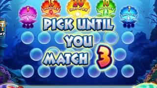 TROPICAL FISH Video Slot Casino Game with a "HUGE WIN"  FREE SPIN BONUS