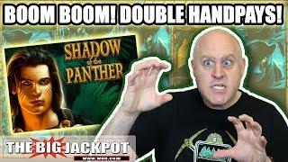 •DOUBLE WIN! • 2 Handpays •️Shadow of the Panther | The Big Jackpot