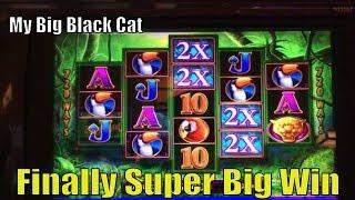 •FINALLY SUPER BIG WIN ! My Big Black Cat ! • PROWLING PANTHER Slot machine (IGT)•彡@San Manuel  栗スロ