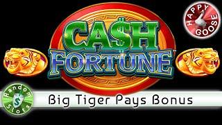 • Cash Fortune Tiger Pays slot machine, Nice Bonus with Retriggers