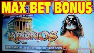 Kronos Slot Machine Bonus MAX BET AND NICE WIN