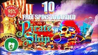 Pirate Ship slot machine, 95% payback, bonus