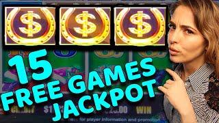 This SLOT MACHINE Wouldn't STOP! Lands a HANDPAY JACKPOT!
