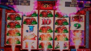Matsuri Nights Slot Machine Bonus + BIG Line Hit - 12 Free Spins Win with Expanding Wilds