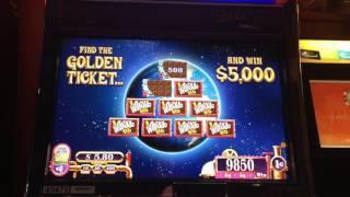 LIVE PLAY on Willy Wonka Slot Machine with Bonuses