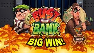 BIG WIN on Bust the Bank Slot - £1.80 Bet