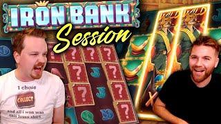 Iron Bank - Bonus Buy Session! (BIG WINS) And Saving The Bonushunt