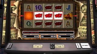 Realistic It Came From The Moon Video Slot Big Win Jackpot Screen