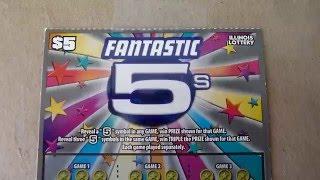 Fantastic 5s - $5 Instant Lottery Scratch Off Ticket
