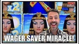 The BEST THING HAPPENED on my Wager Saver!! Dollar Storm Slot Machine!