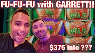 King Jason & Garrett play Fu-Fu-Fu Slot Machine in Reno!! | WINNING Freeplay Session! •••