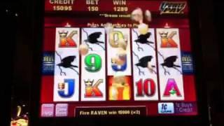 Aristocrat Wicked Winnings II - Slot Machine Win - Raven Hit @ Parx Casino