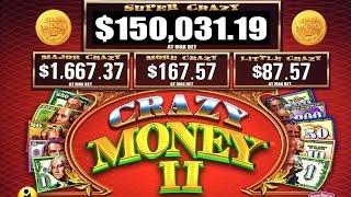 •BIG $150,031.19 WIN Crazy Action Rain Money Slot Vegas High Roller Video Machine Jackpot Handpay • 
