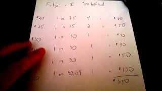 $20 Scratch Off Book Lottery Pool. 100x The Cash Part 1