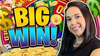 SLOT QUEEN THINKS SHE LANDS THE MAJOR JACKPOT ! LOL !
