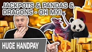 ★ Slots ★ Jackpots & Pandas & Dragons - OH MY! ★ Slots ★ + FREE GAMES Playing Autumn Moon