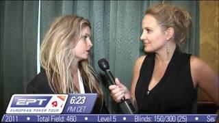 EPT San Remo 2011: Midday Update with Fatima Moreira de Melo - PokerStars.co.uk