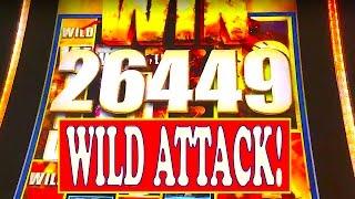 WHEN WILDS ATTACK!!  BIG WIN! "THE WALKING DEAD 2" LIVE PLAY - Slot Machine Bonus Videos