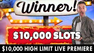 ⋆ Slots ⋆ $10,000.00 in HIGH LIMIT Action ⋆ Slots ⋆ WINNER!