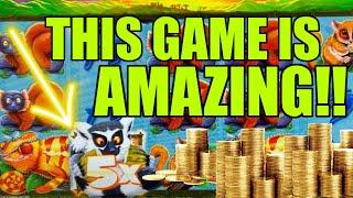 NONSTOP KONAMI JACKPOTS! ⋆ Slots ⋆ High Limit Ring Tailed Wilds & Sizzling Hearts!