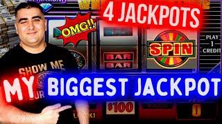 MY ⋆ Slots ⋆BIGGEST JACKPOT⋆ Slots ⋆ On $100 Wheel Of Fortune Slot Machine ⋆ Slots ⋆ | Mega Handpay Jackpot | SE-11 | EP-9