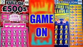 AMAZING SCRATCHCARD GAME"CASHWORD"MONOPOLY"TAKE IT- LEAVE IT