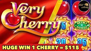 ⋆ Slots ⋆️VERY CHERRY HUGE WIN⋆ Slots ⋆️EACH CHERRY WORTH $115! HOW MANY DID I GET? MONEY STORM DELU