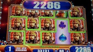 Mongol Empire - WMS - Super Big Win! Slot Machine Bonus
