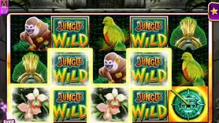 JUNGLE WILD Video Slot Casino Game with a FREE SPIN BONUS