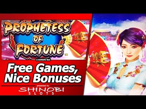 Prophetess of Fortune Slot - Two Free Spins Bonuses, Nice Wins