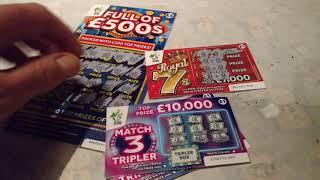 Wow! its a Scratchcard SPECIAL 'BONUS"..Full of 500's..Match 3 Tripler..Royal 7's....