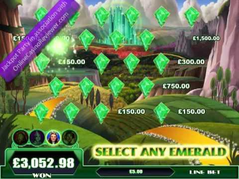 £11,200 BIG WIN WIZARD OF OZ BIG WIN JACKPOT PARTY IN ASSOCIATION WITH ONLINECASINOREVIEWER.COM